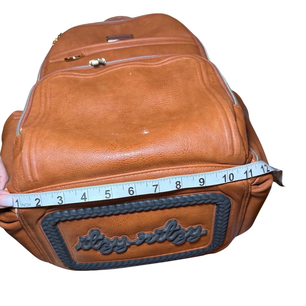 Itzy Ritzy Tan Convertible Diaper Backpack - Picture 5 of 16